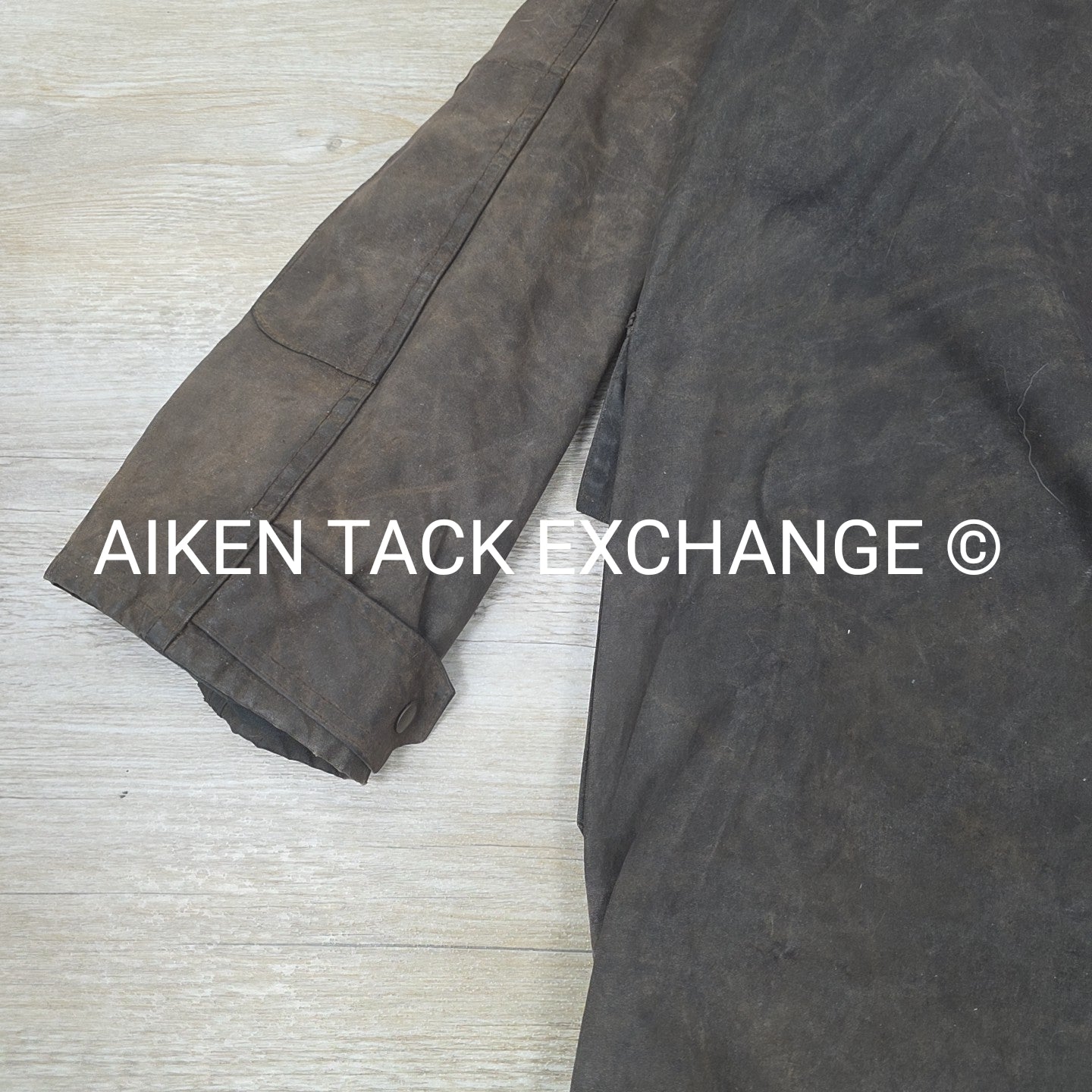 Koolah Waxed Trenchcoat, Size XLarge