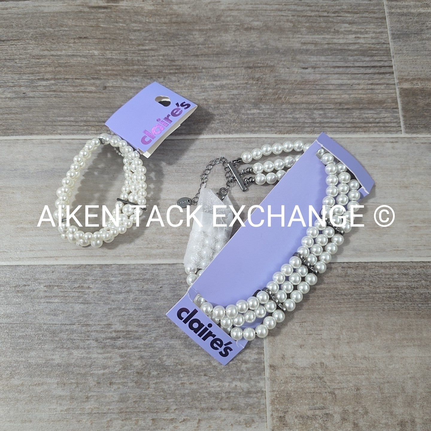 Claire's Jewelry Bundle - 1 Bracelet, 1 Necklace