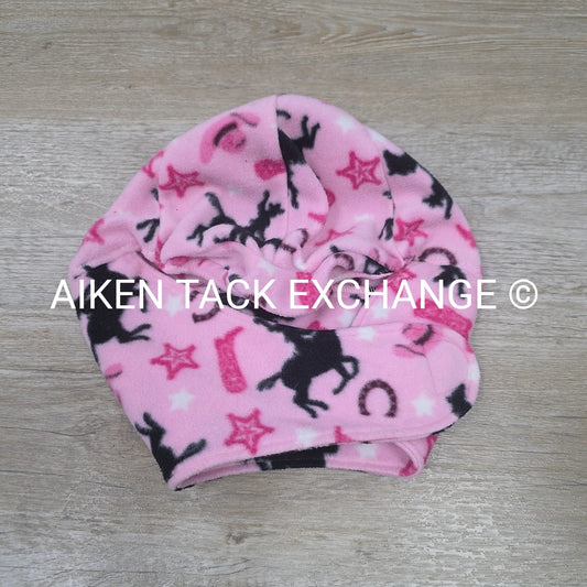 Pink Fleece Hood w/ Neck Gaiter