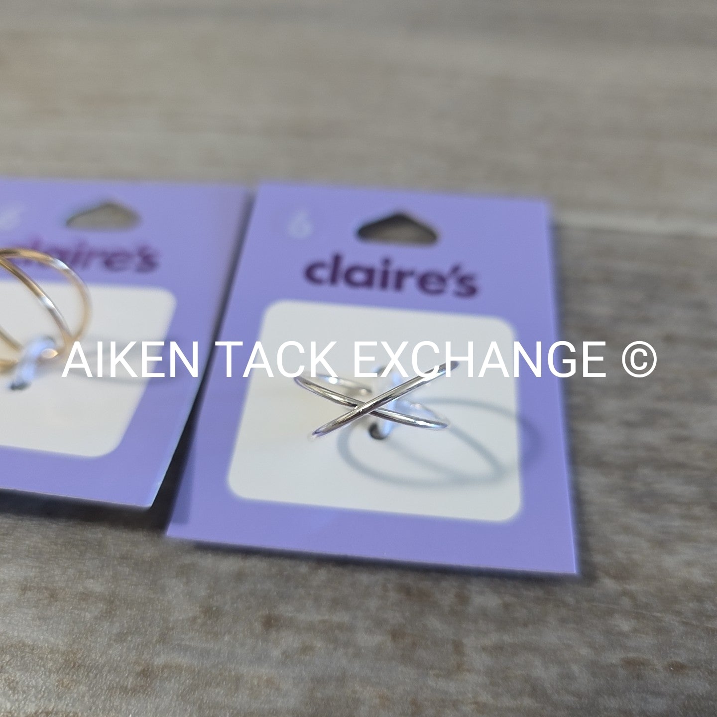 Claire's Rings (2) - Size 6