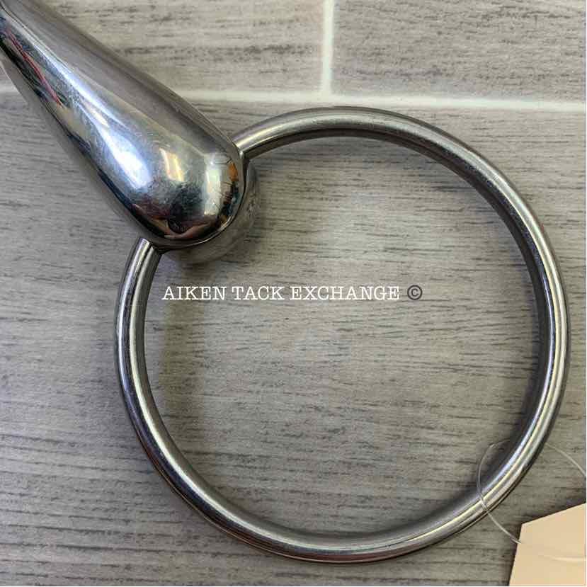 Stubben Single Jointed Hollow Mouth Loose Ring Bit, Brand New, 5"