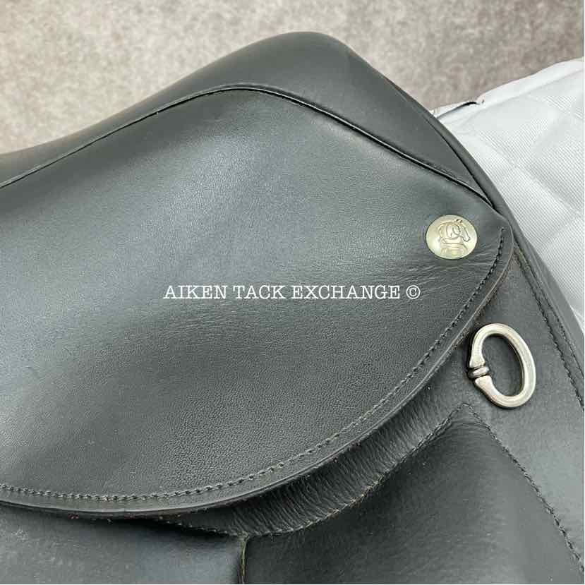 2010 Stackhouse Legado Monoflap Dressage Saddle, 17.5" Seat, Medium Narrow Tree