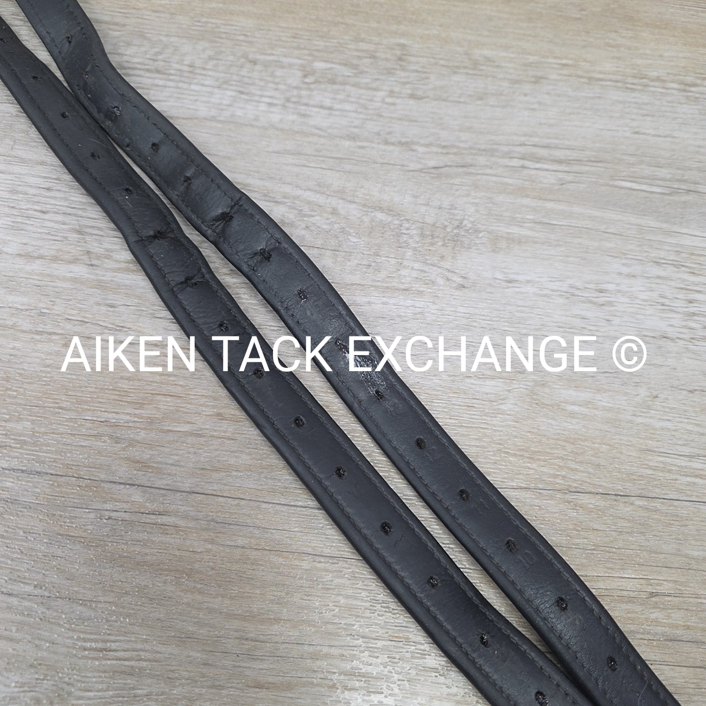 KL Select Black Oak Stirrup Leathers, Black, 60"