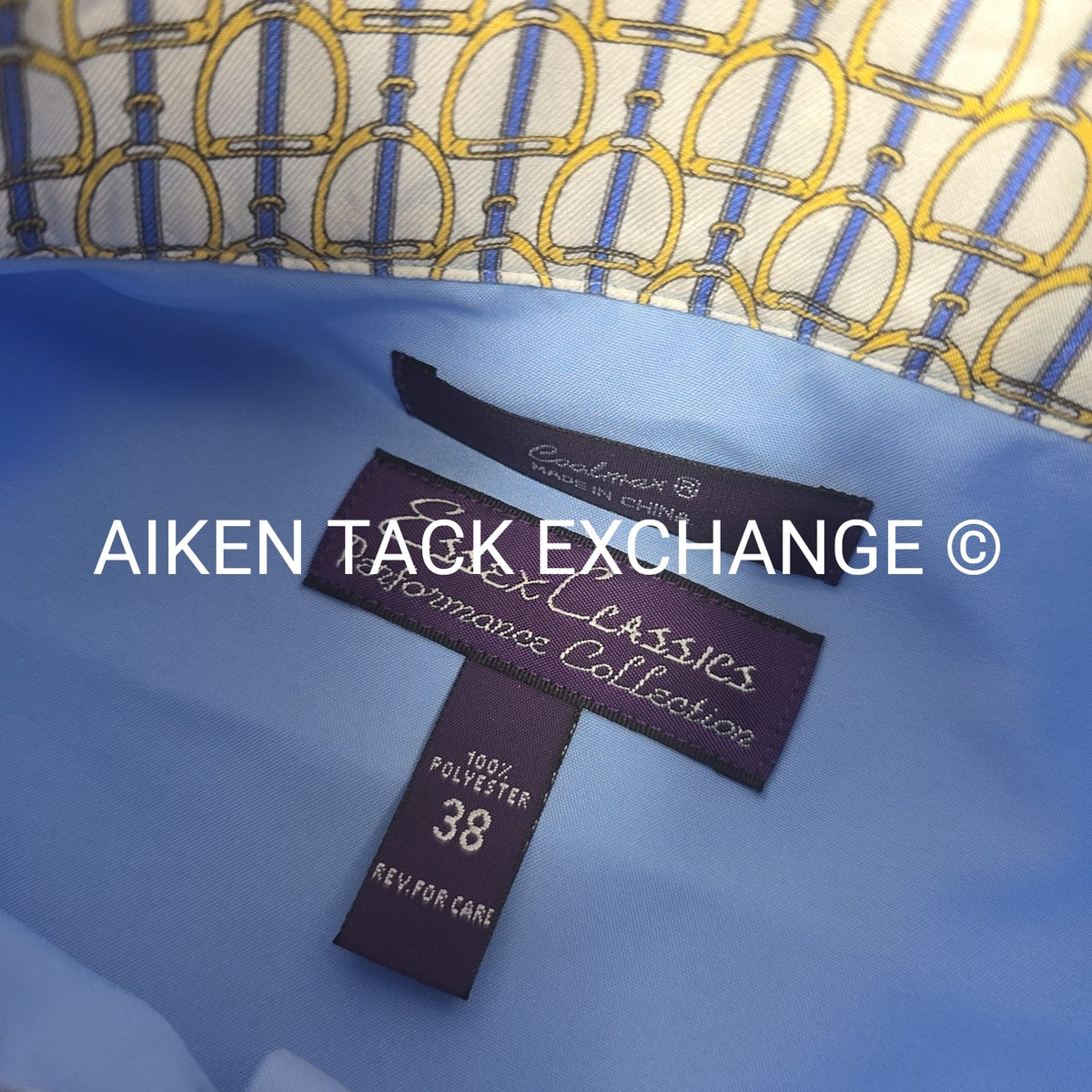 Essex Classics Long Sleeve Show Shirt, Size 38