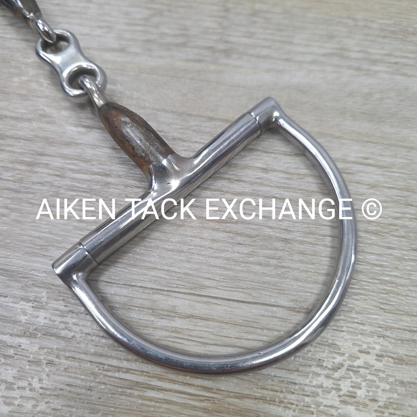 French Link Sweet Iron D Ring Bit 5"
