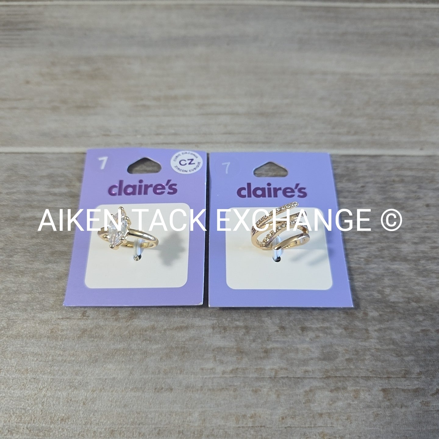 Claire's Rings (2) - Size 7