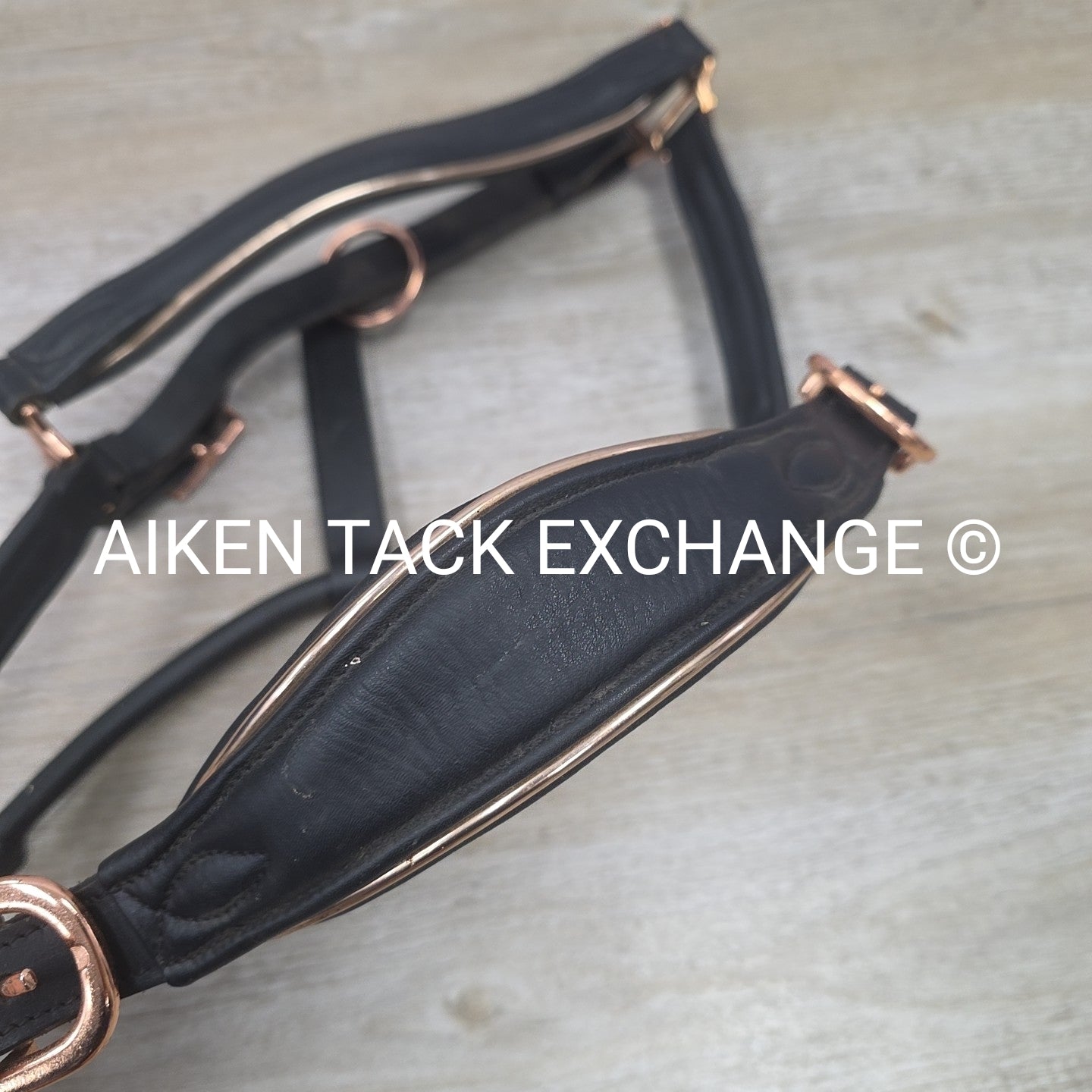 Padded Leather Halter, Size Full