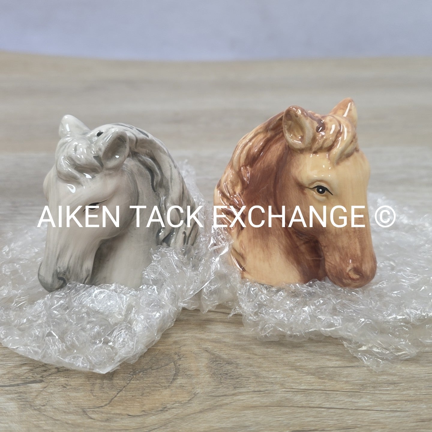 Ceramic Horse Salt & Pepper Shakers