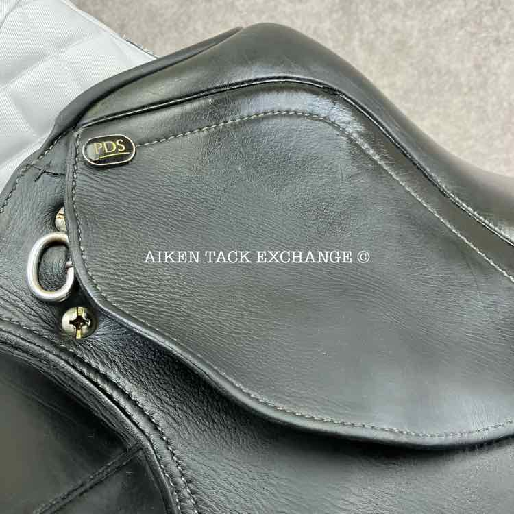 2014 PDS Carl Hester Grande Alto Dressage Saddle, 17.5" Seat, Adjustable Tree - Changeable Gullet, Wool Flocked Panels