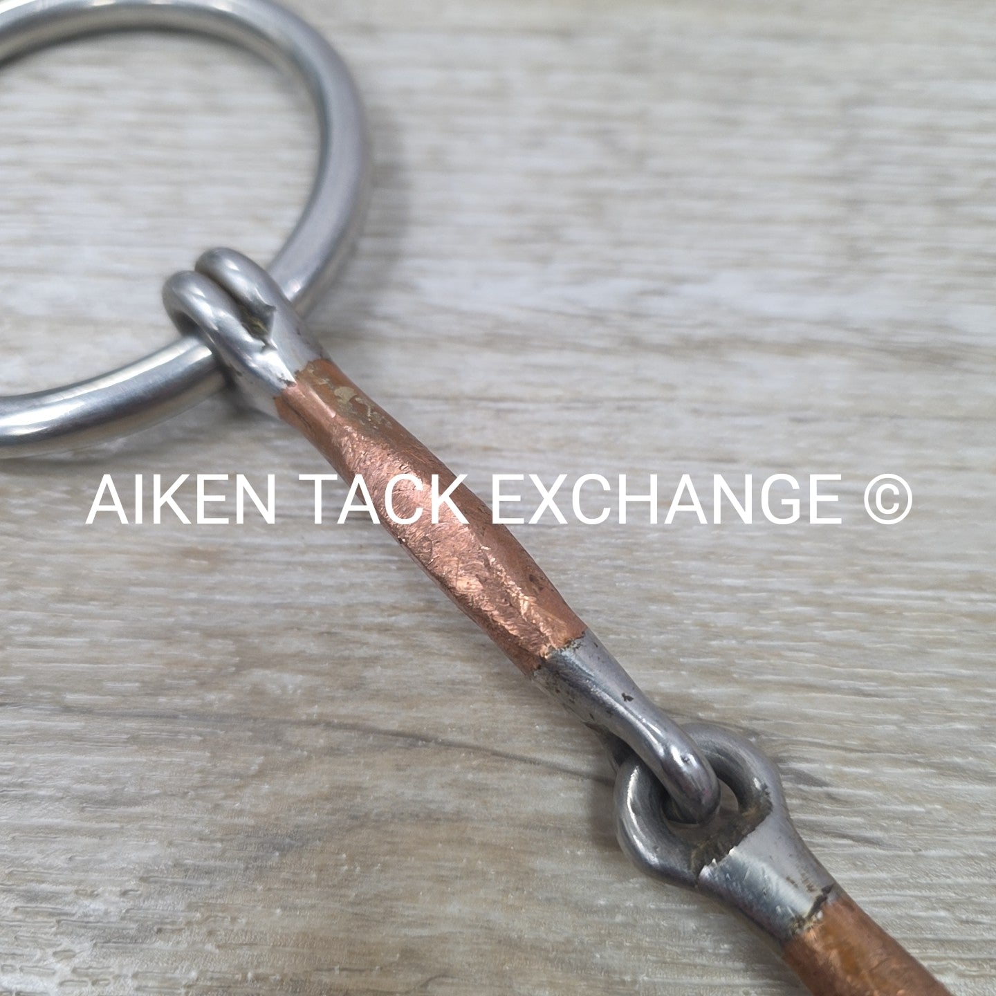 Reinsman 123 Traditional Single Joint Loose Ring Bit 5" (Has Chew Marks)