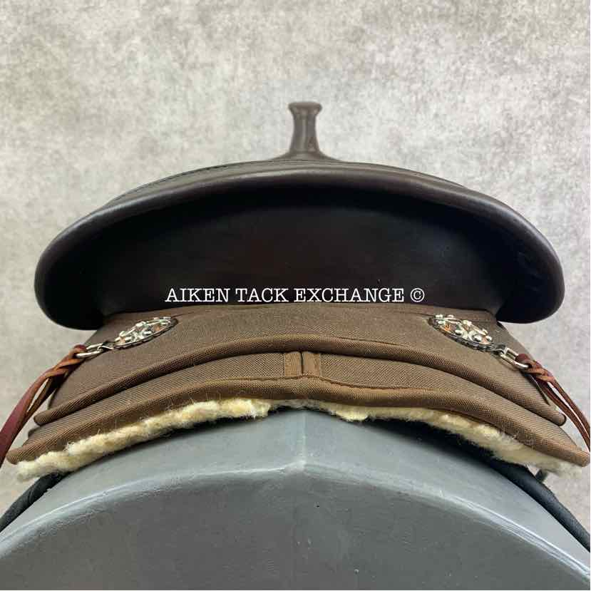 **SOLD** 2022 Circle Y High Horse 6914 Diasetta Cordura Trail Western Saddle, 17" Seat, Wide Tree - Full QH Bars