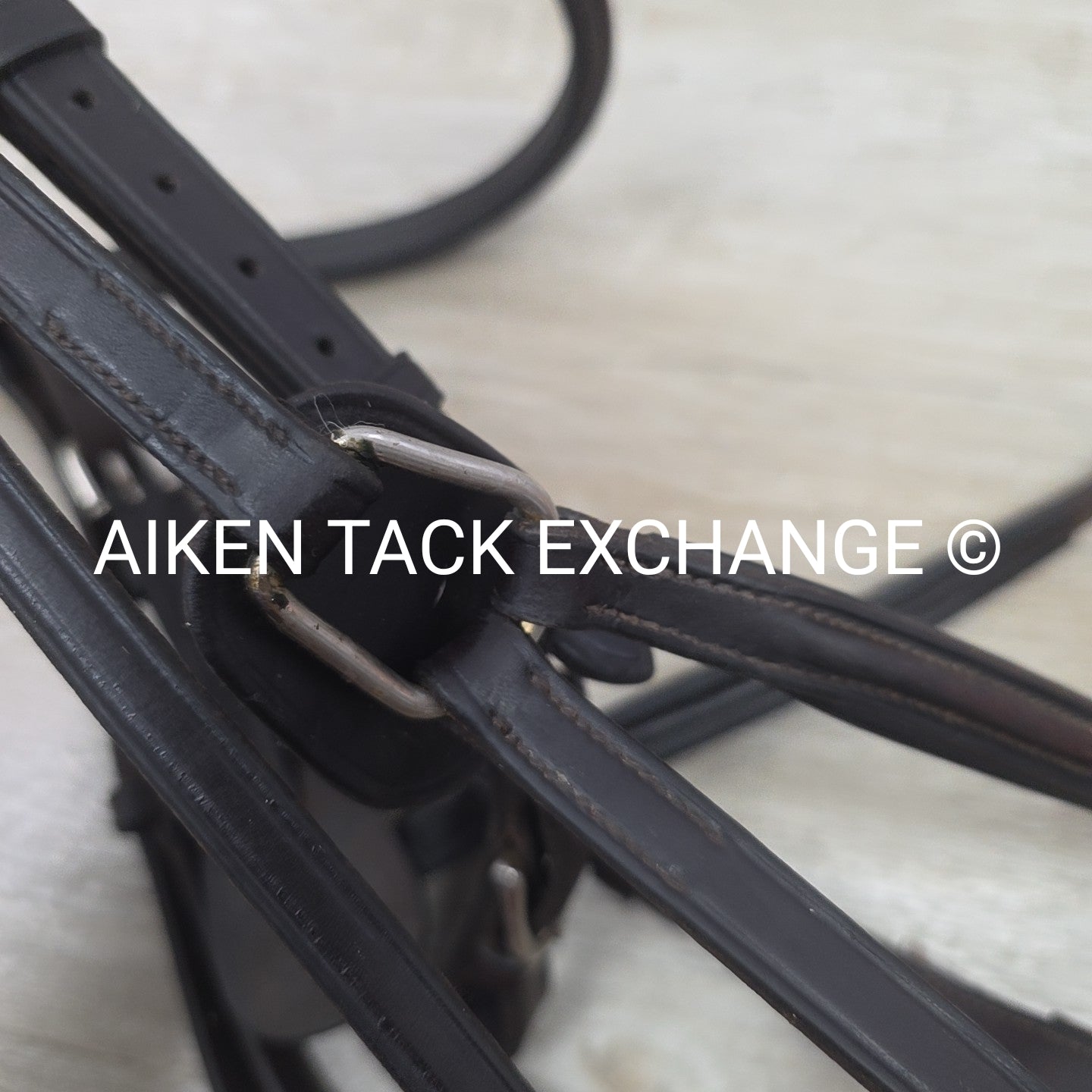 Vespucci Figure 8 Bridle, No Reins, Brown, Size Full