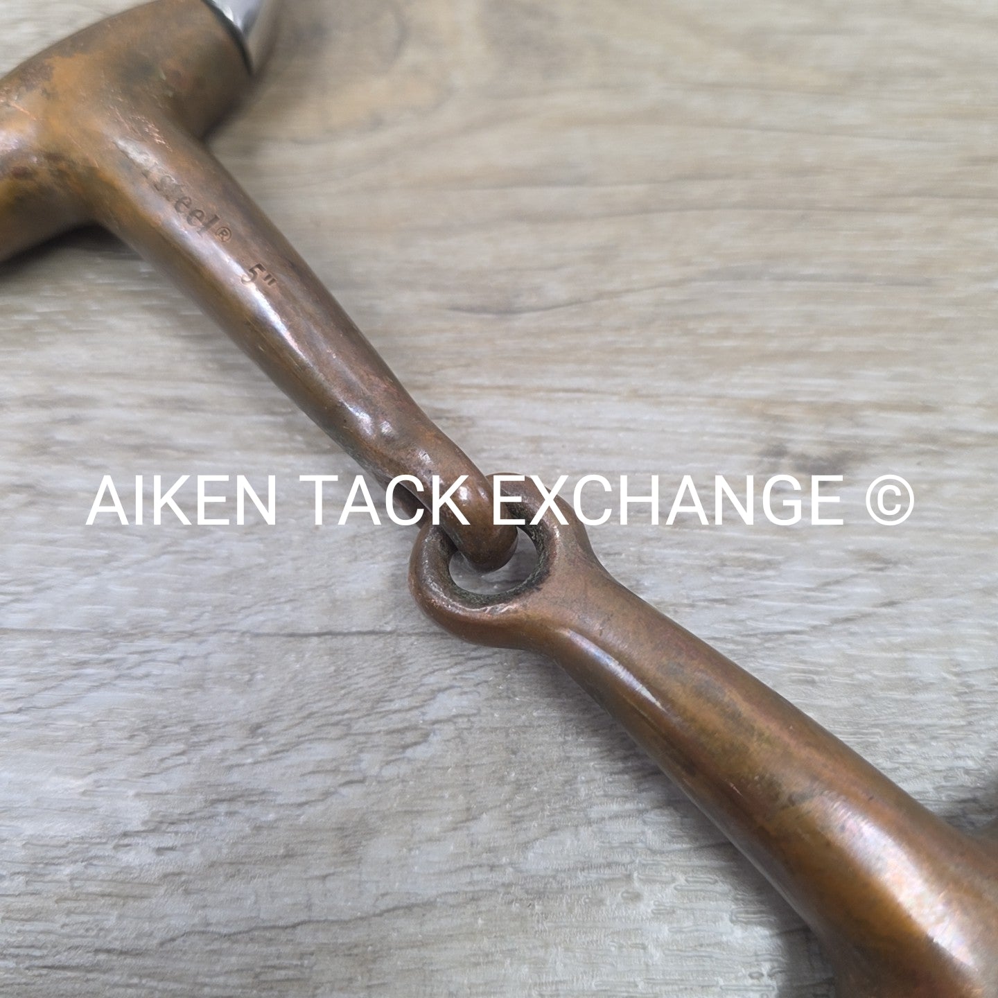 Korsteel Single Joint Copper Eggbutt Bit 5"