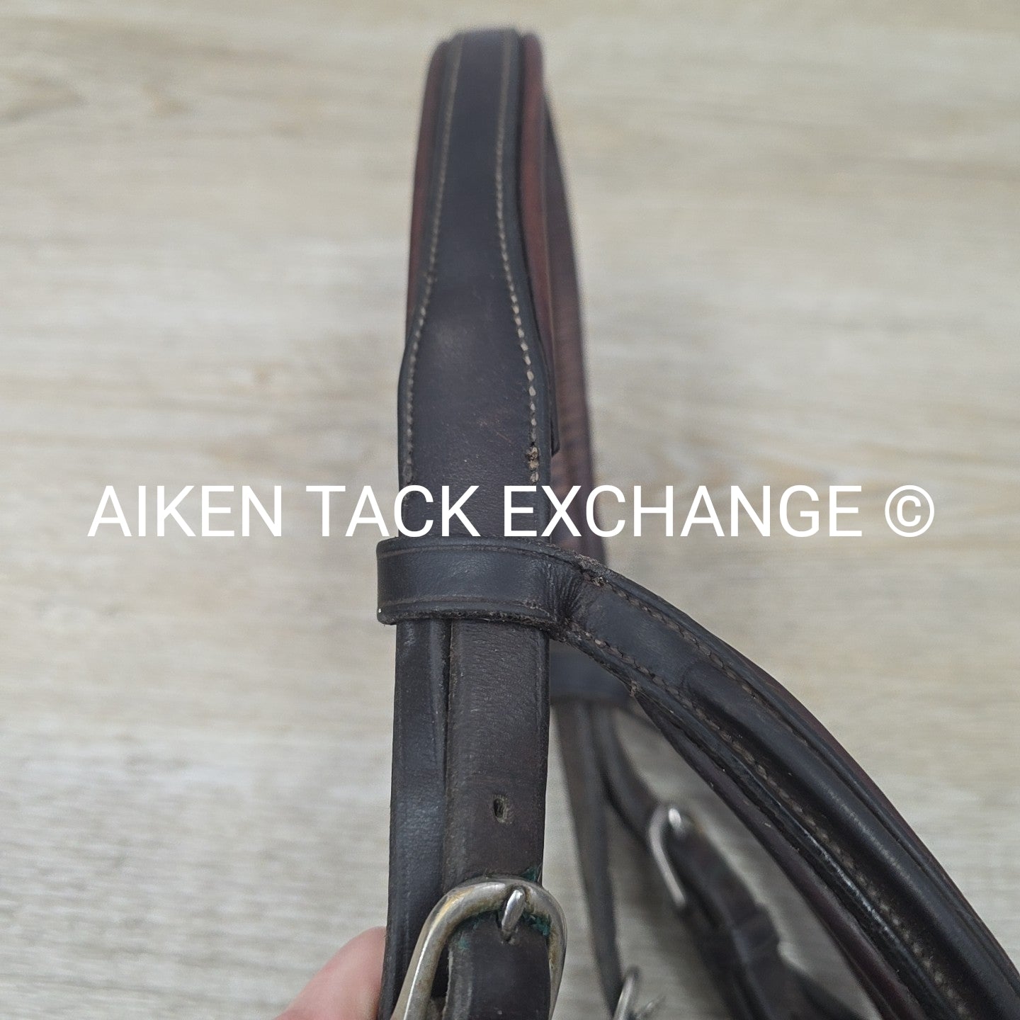 BARGAIN BUNDLE: 2 Vespucci Figure 8 Bridles with Rubber Reins, Brown, Size Full