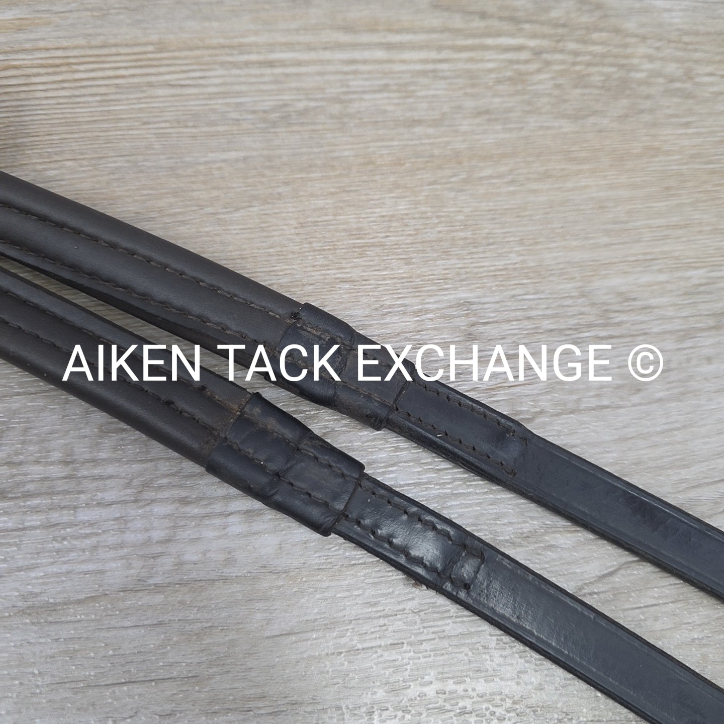 ThinLine No Slip Reins, Black, 60"