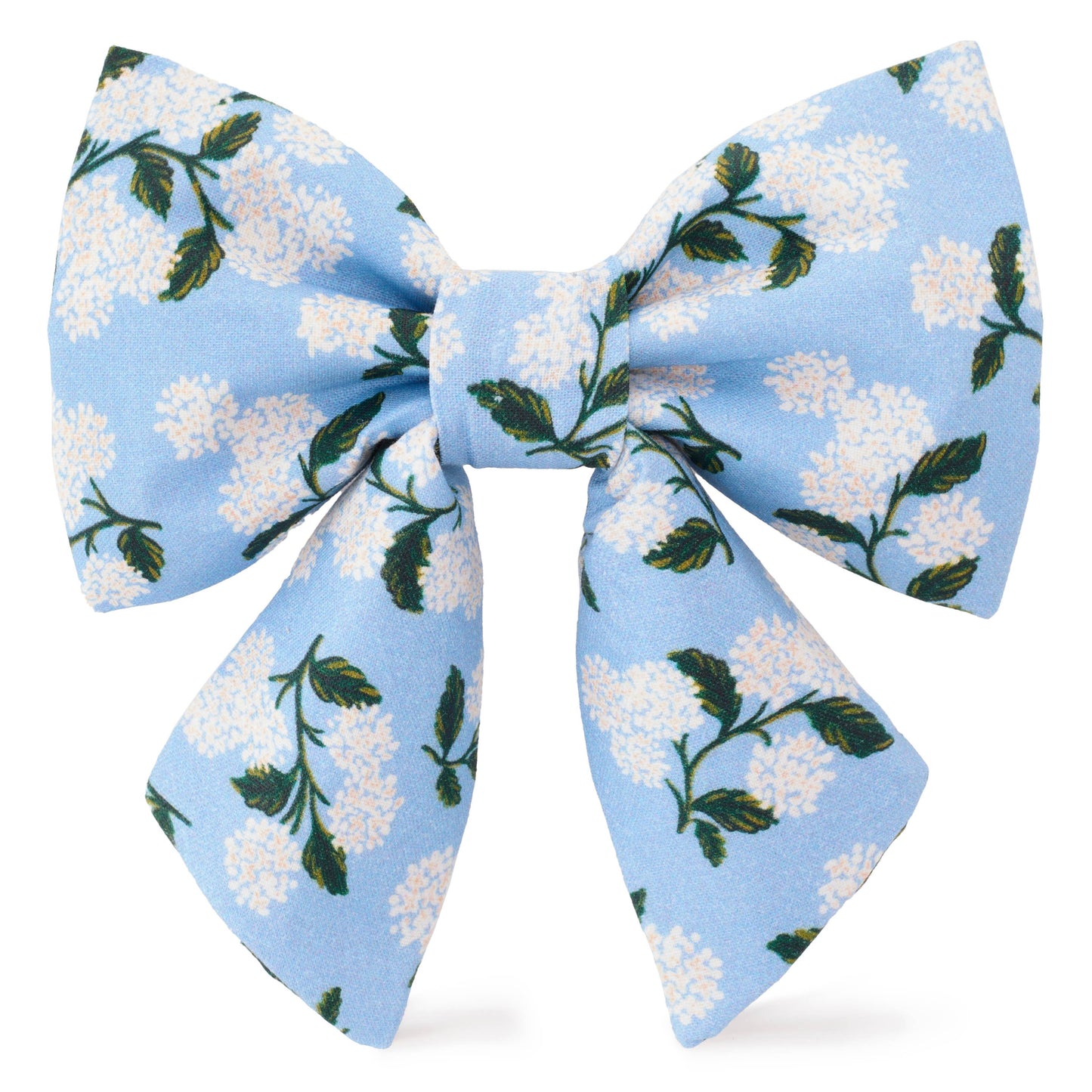 The Foggy Dog - Rifle Paper Co. x TFD Hydrangea Spring Lady Dog Bow: Small