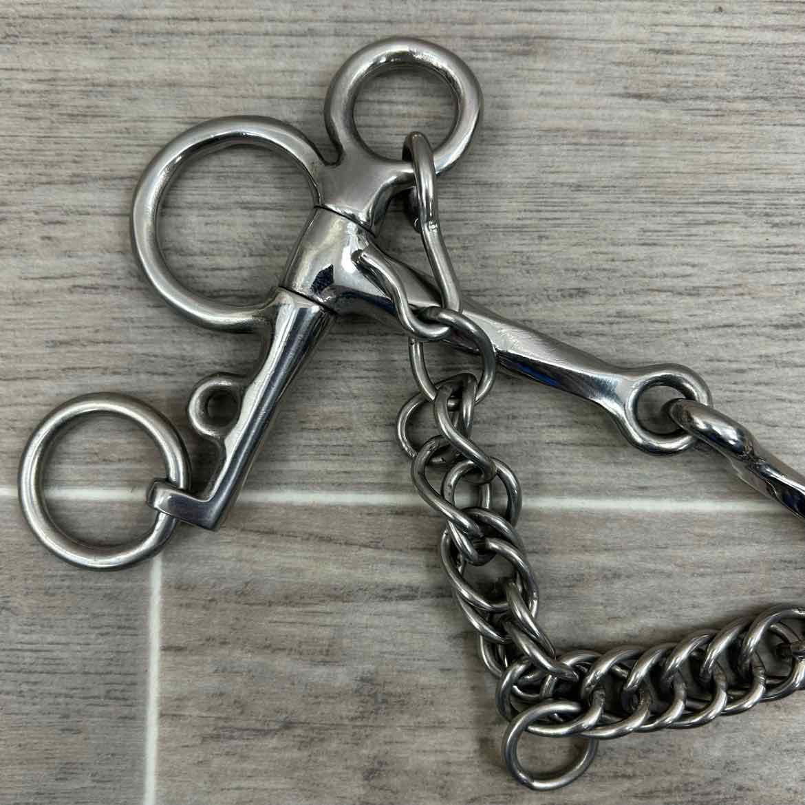 Centaur Single Joint Slow Twist Pelham Bit 5.5"