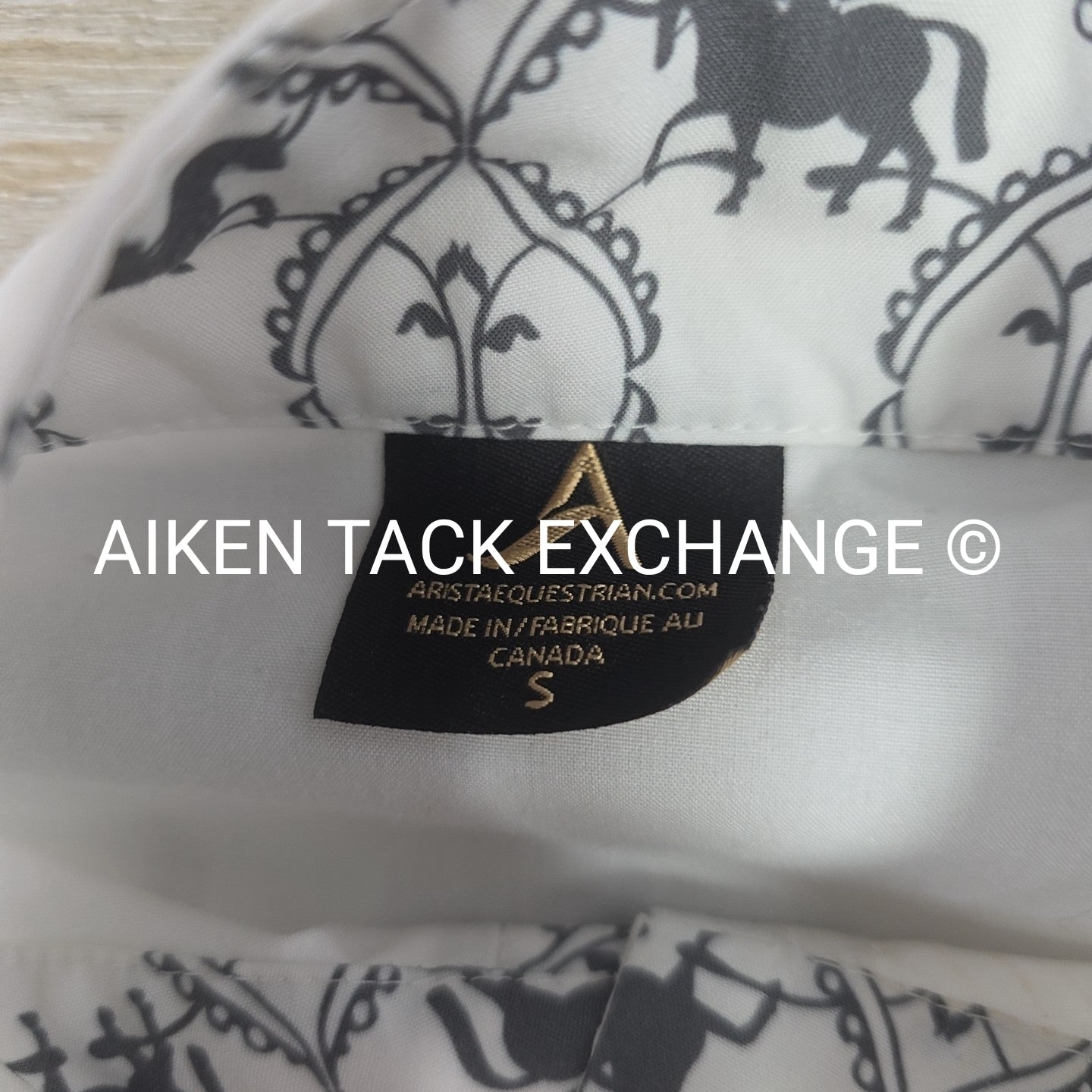 Arista Long Sleeve Show Shirt, Size Small