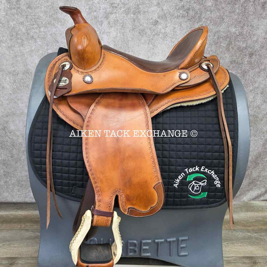 **SOLD** Ortho-Flex Western Saddle, 16" Seat, Flex Panels
