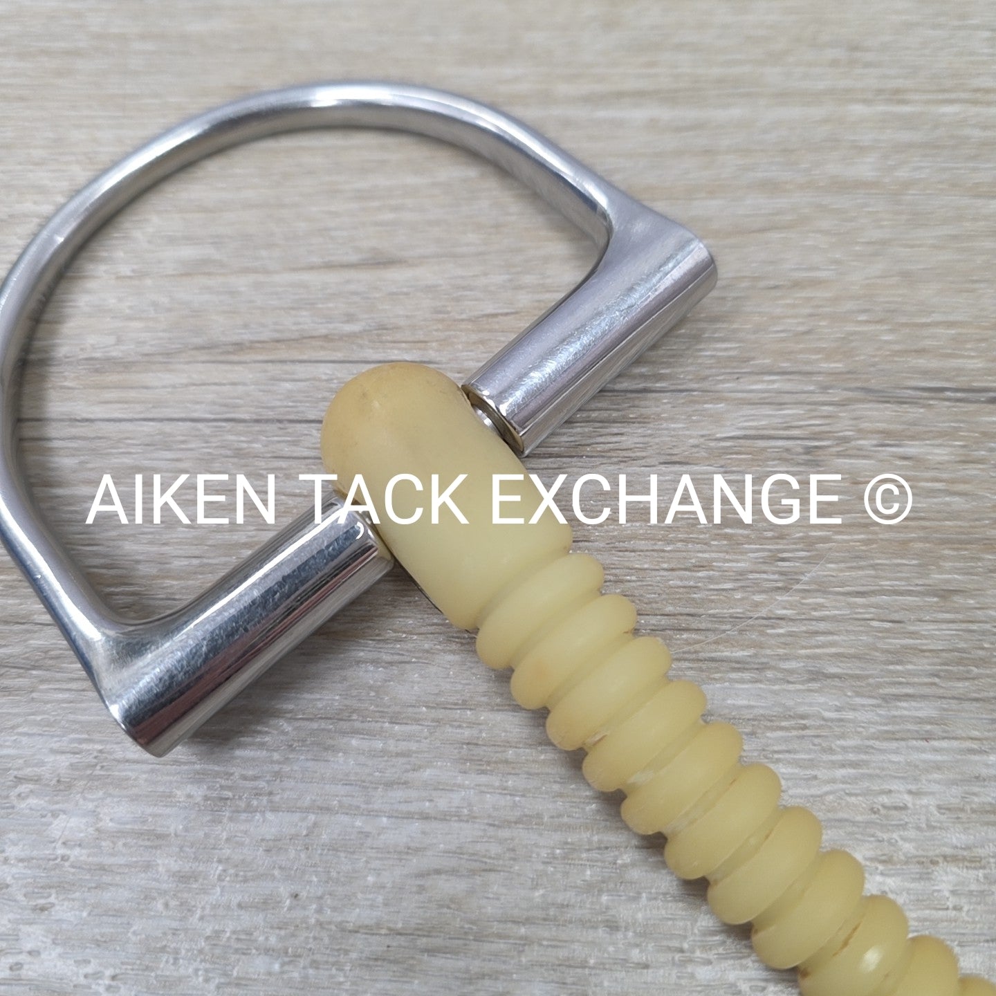 Happy Mouth Ribbed Mullen Mouth D Ring Bit 5"