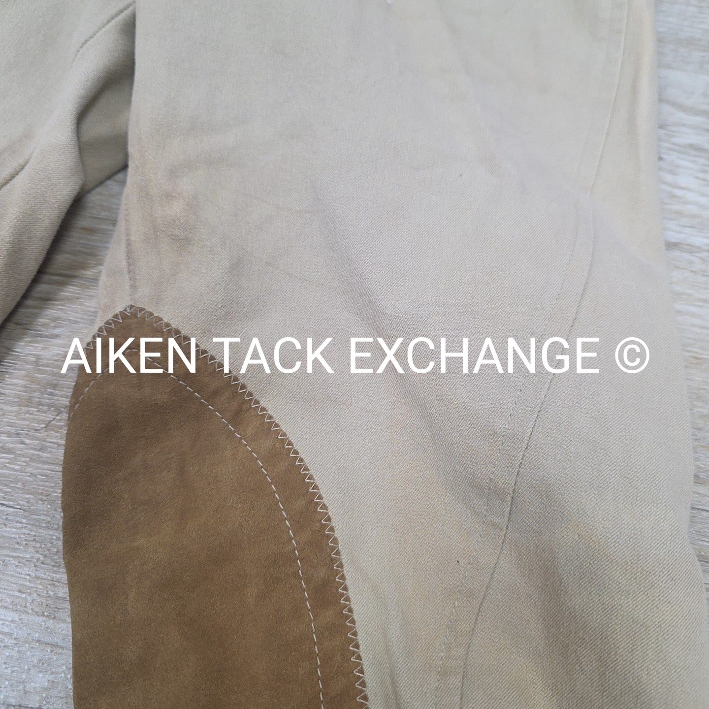 Tailored Sportsman Side Zip Knee Patch Breeches, Women's 28