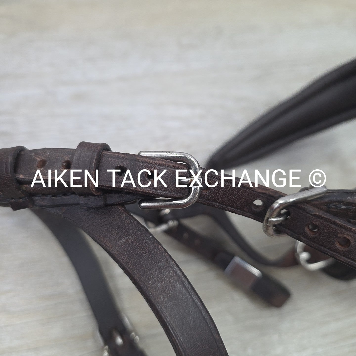 Stubben Slide & Lock Freedom II Bridle, No Reins, Brown, Size Full