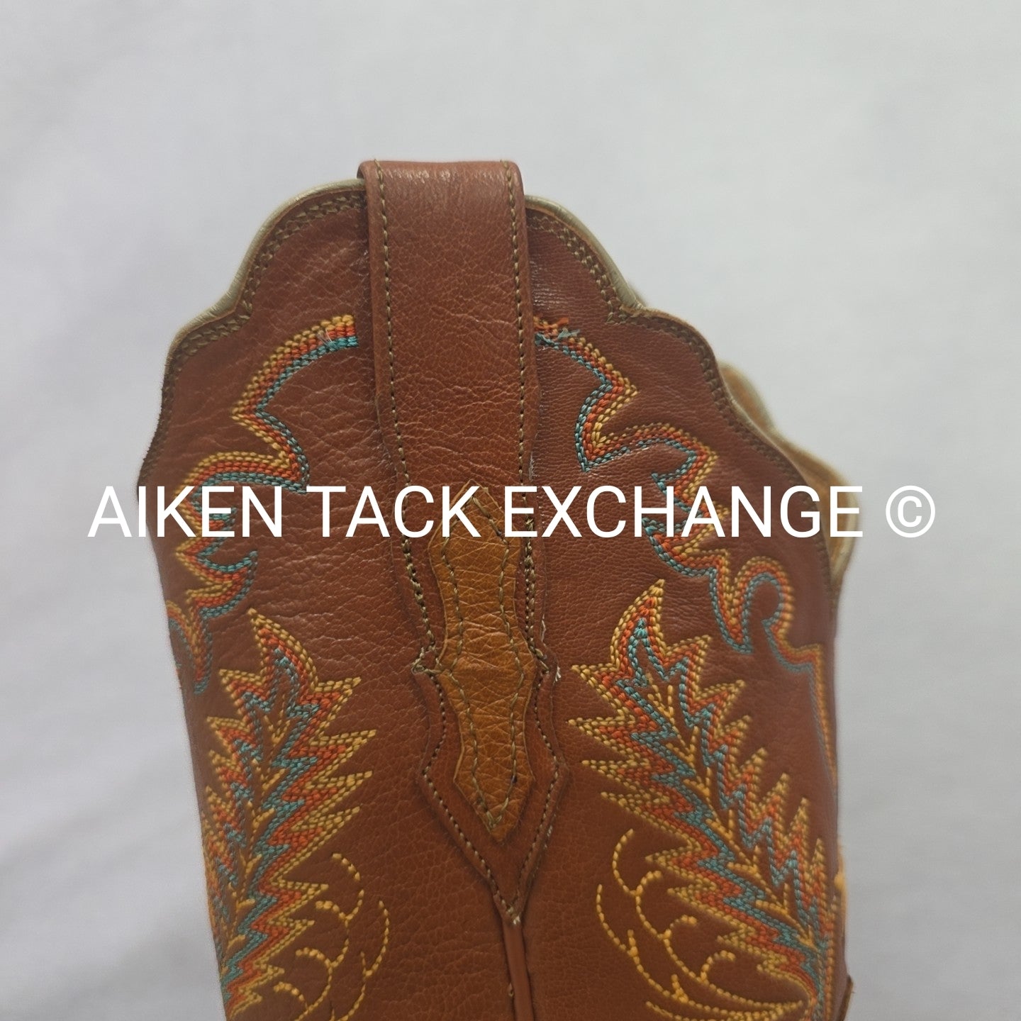 Lucchese 2000 Ostrich Boots, Size 6.5