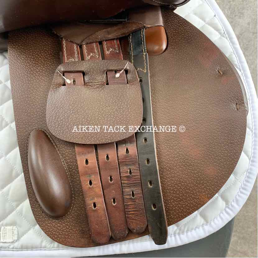2010 Prestige Archimede 2 Close Contact Jump Saddle, 16.5" Seat, 32 Tree - Medium (Adjustable), Foam Panels