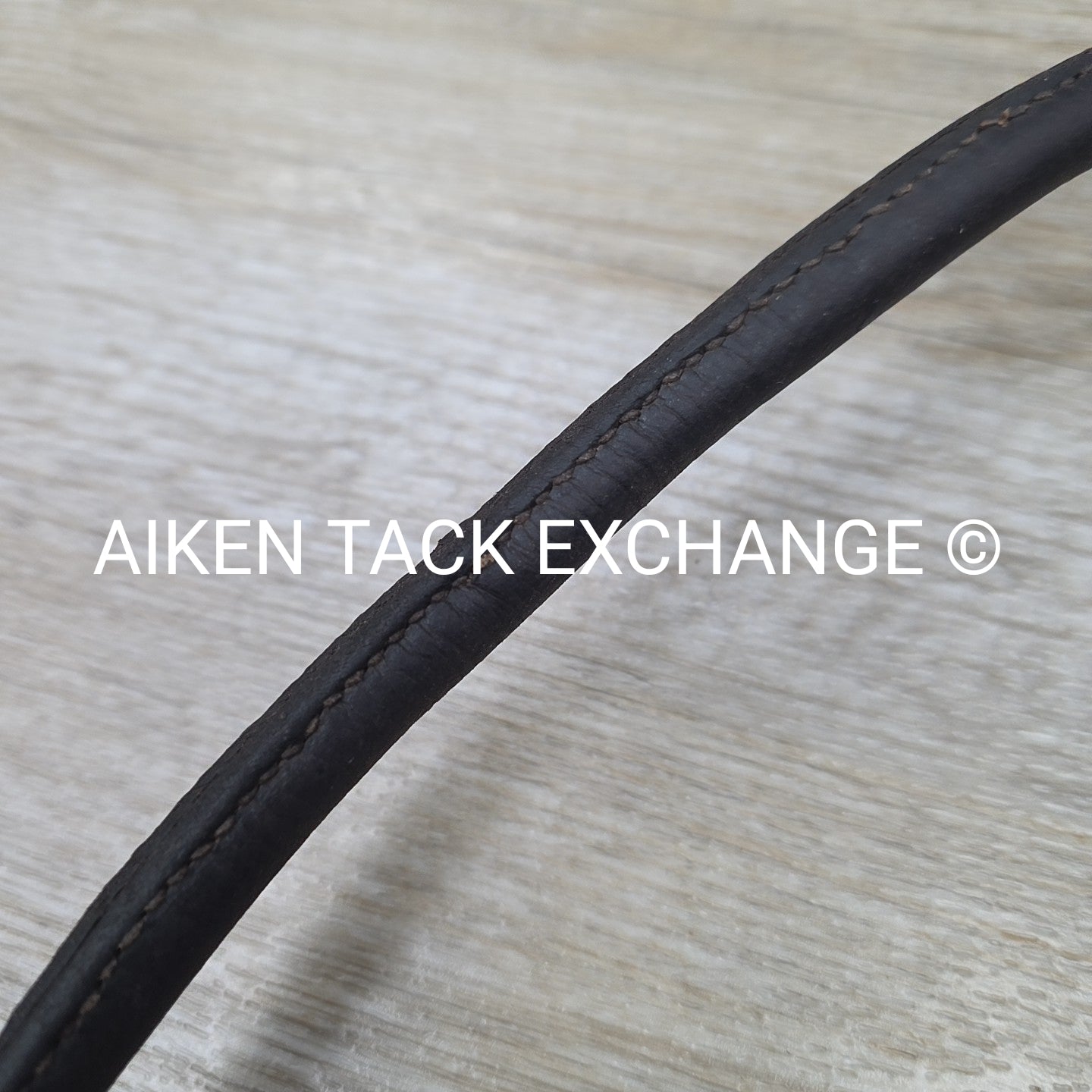 Rolled Leather Grab Strap
