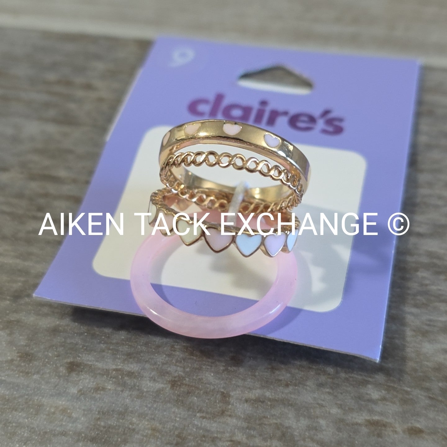 Claire's Stackable Rings - Size 9