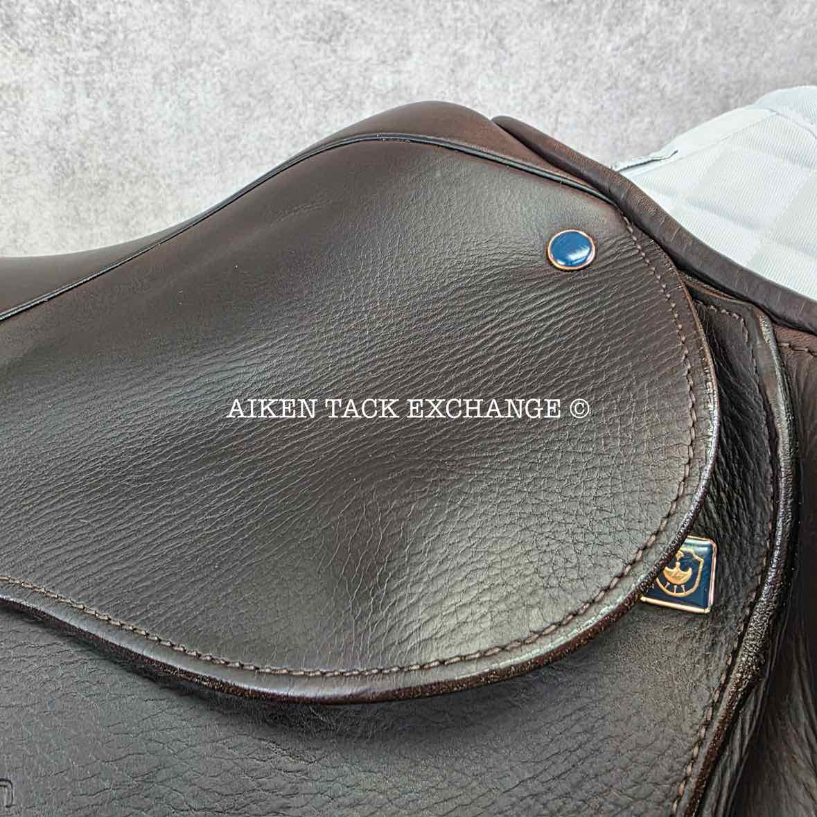 2021 Stubben Ascend Close Contact Jump Saddle, 18" Seat, 27cm Tree - Narrow, Wool Flocked Panels