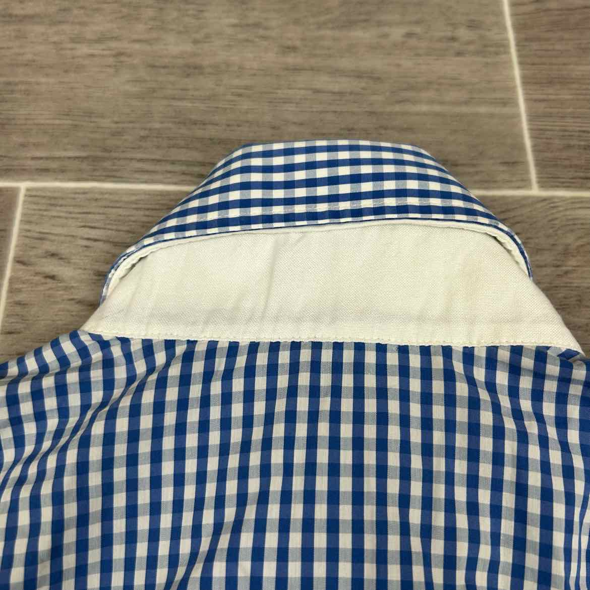 Fior Da Liso Long Sleeve Collared Shirt, Size 10