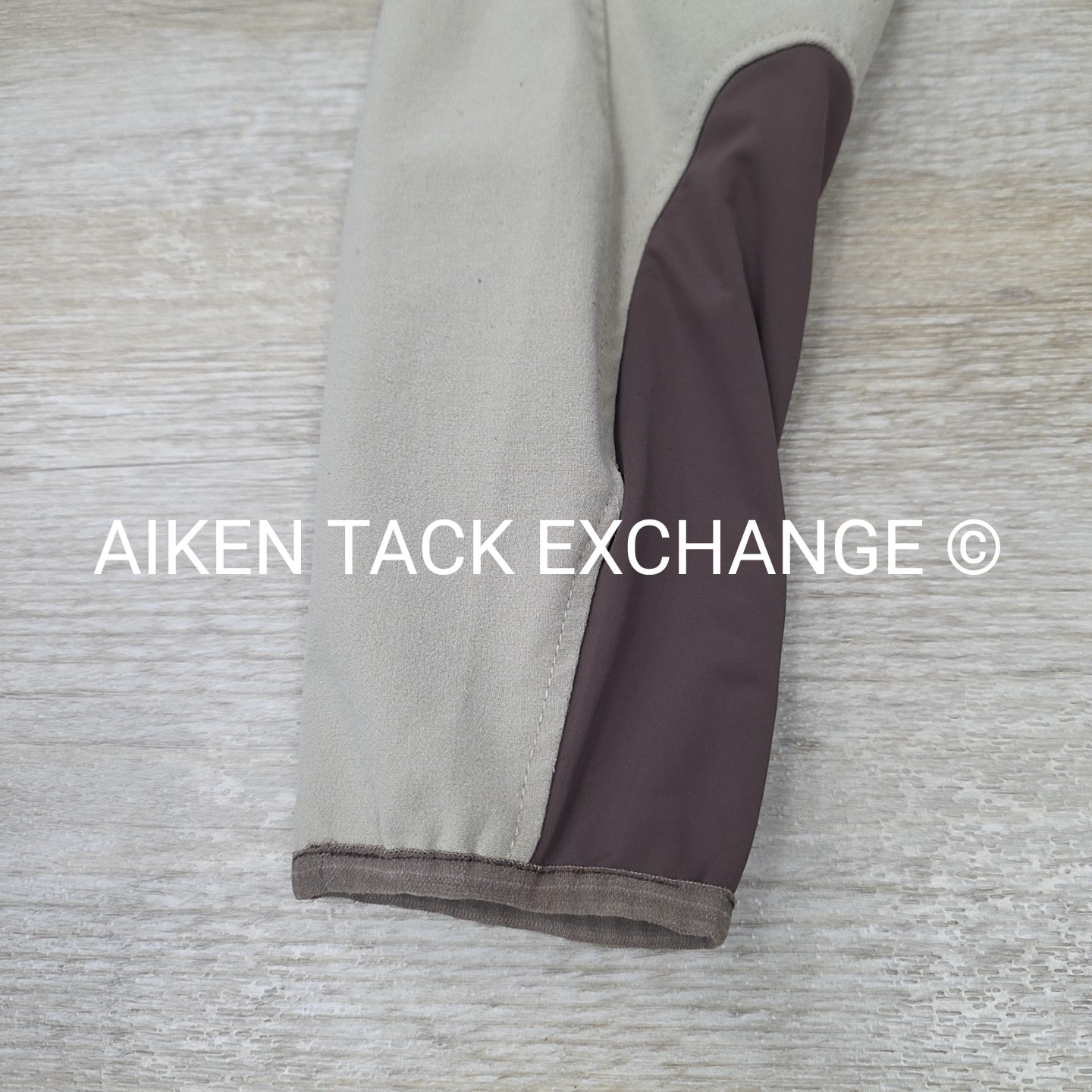 FITS Adjustable Waste Silicone Grip Knee Patch Breeches, Size 26 / 28