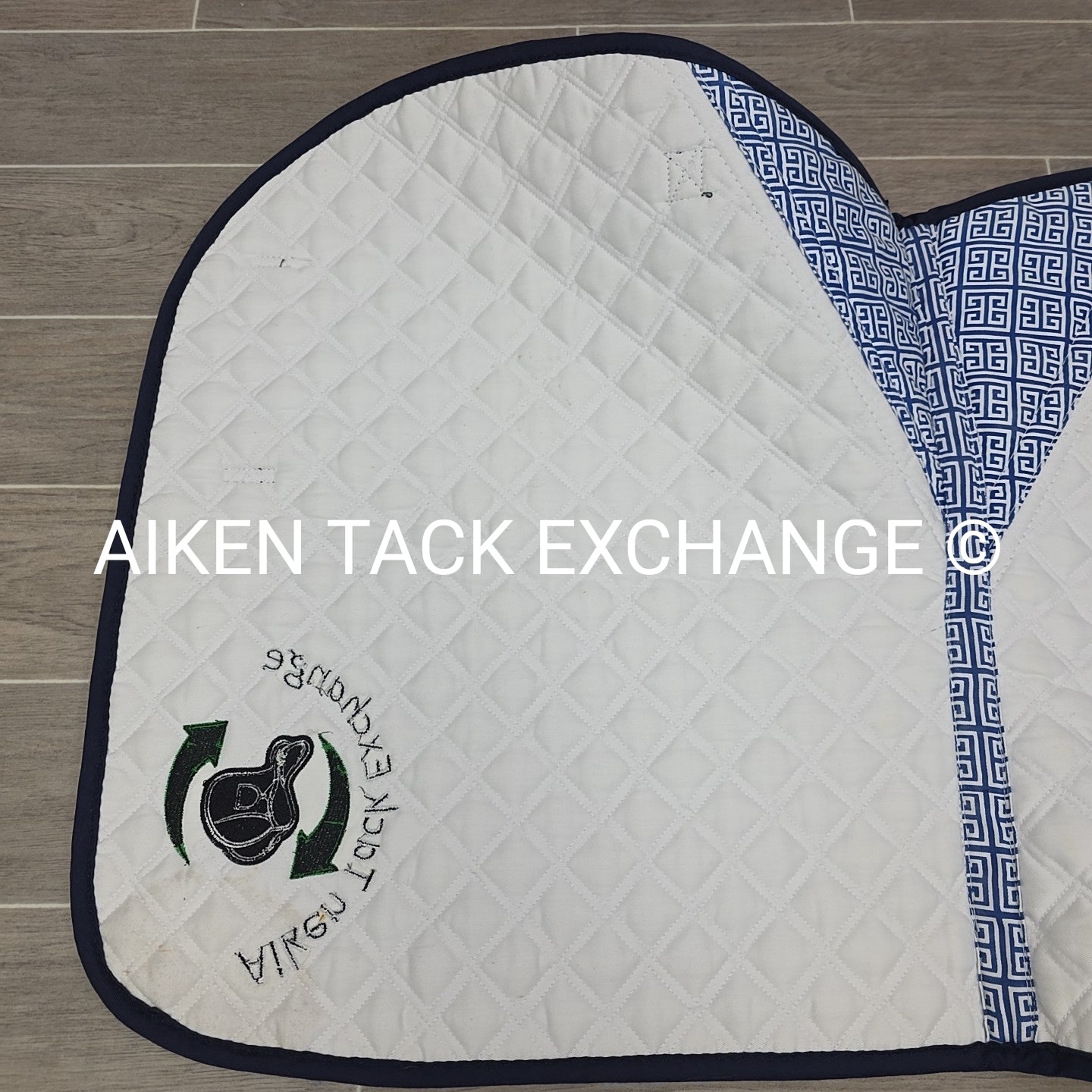 Lettia All Purpose Saddle Pad with Aiken Tack Exchange Logo