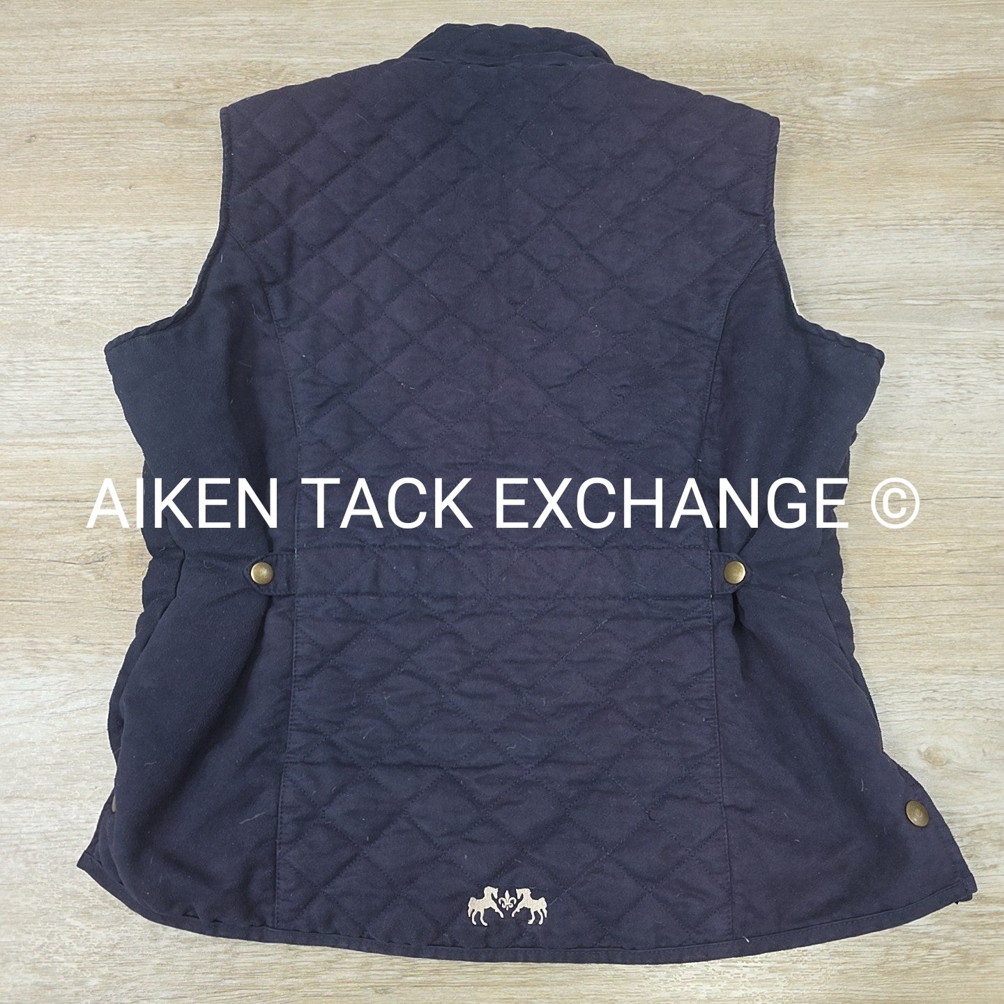 Equine Couture Quilted Vest, Size Large