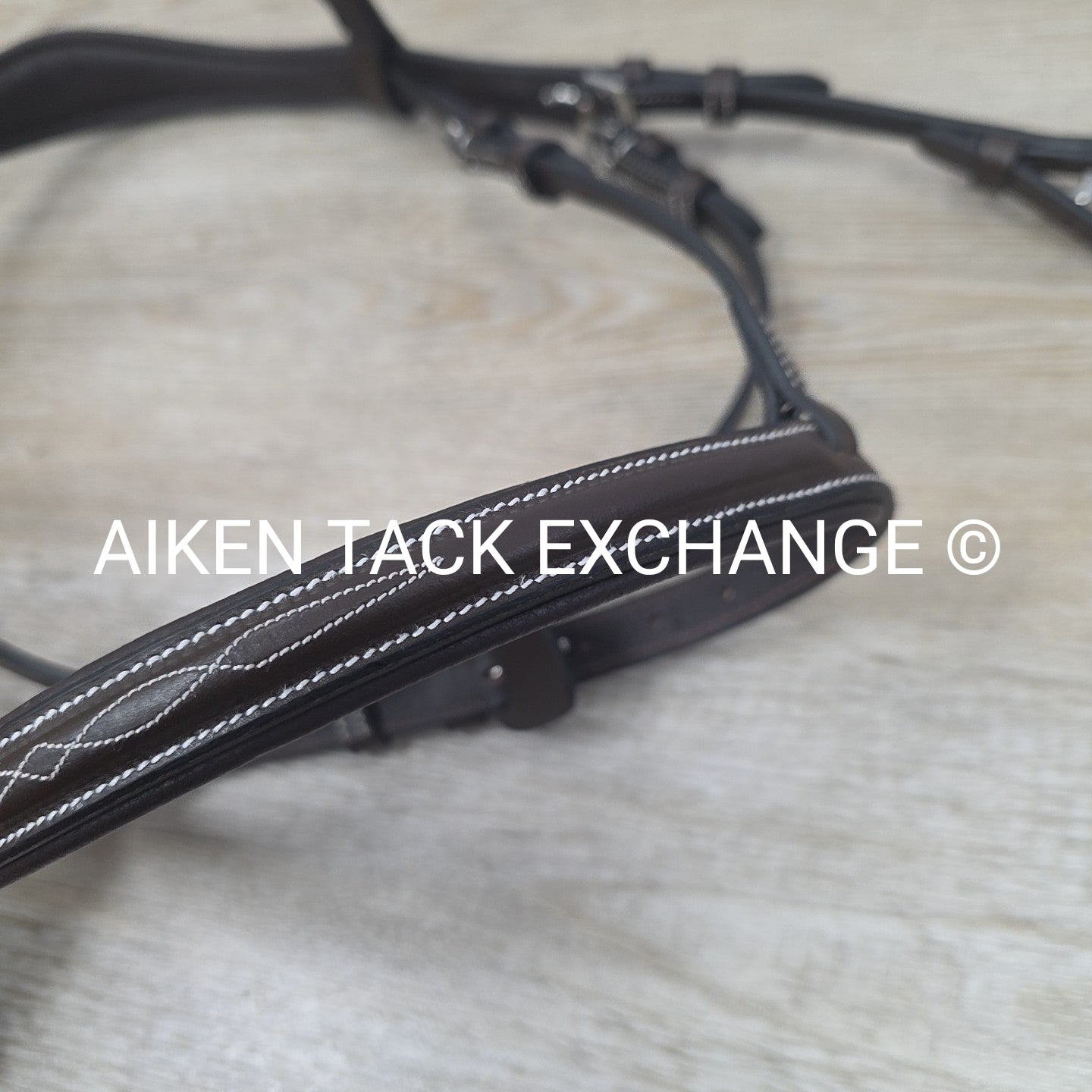 HDR Pro Fancy Stitch Comfort Crown Padded Bridle with Matching Reins, Size Pony