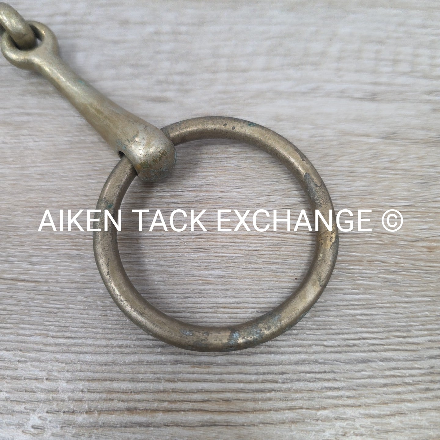 Huck Rostfrei Single Joint Loose Ring Bradoon Bit 5"