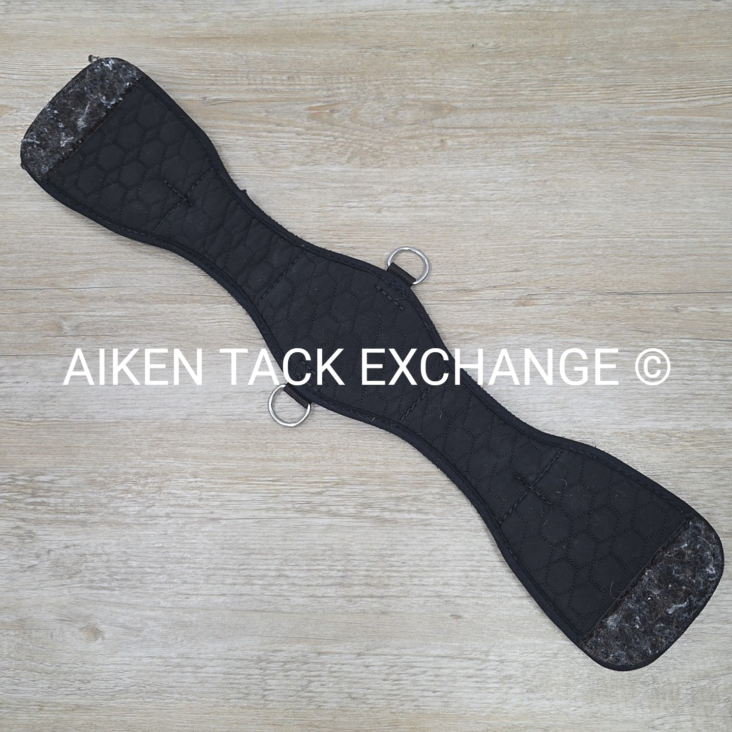 Mattes Contour Dressage Girth, No Sheepskin Cover, Black, 22"