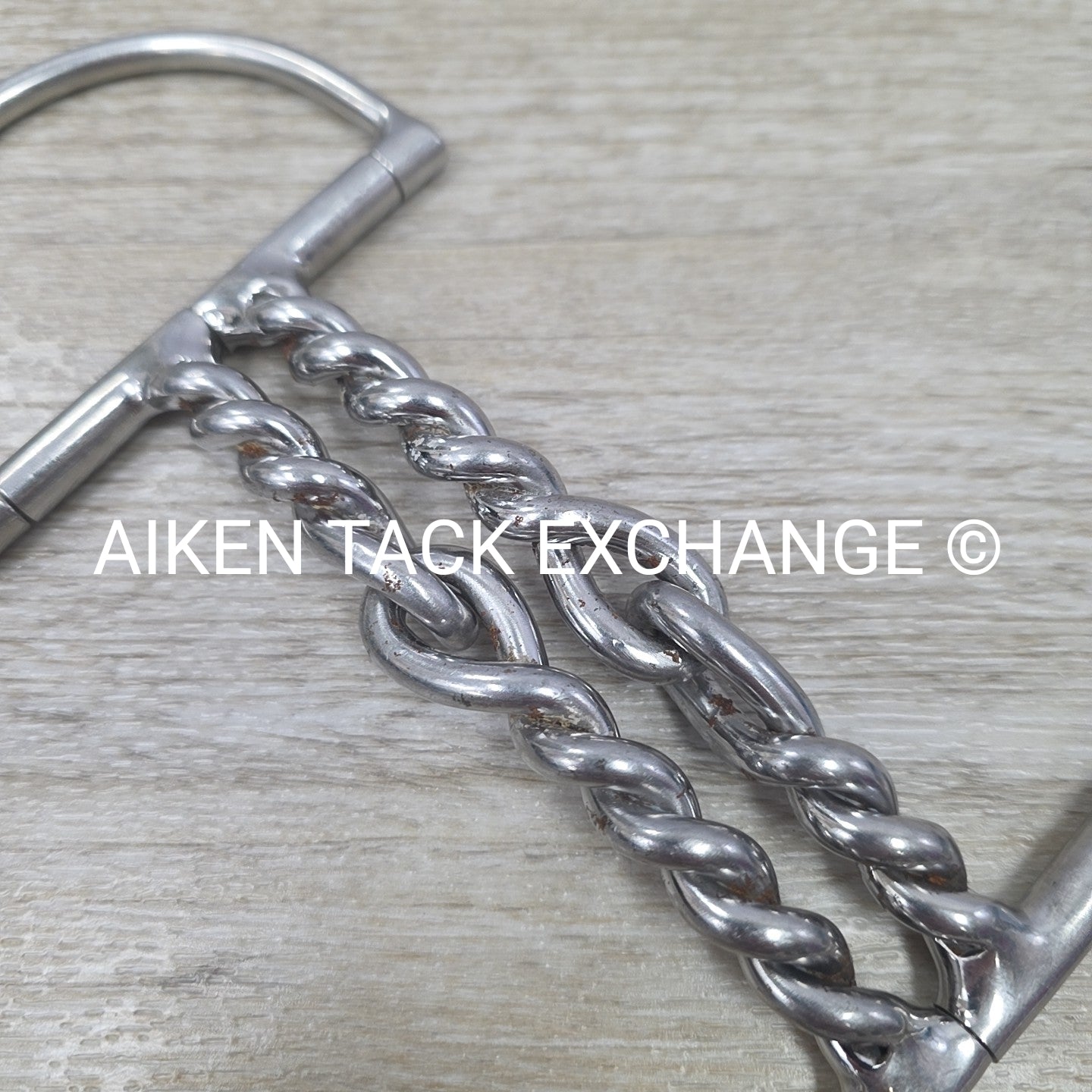 KTS - Kocher Tack Shop Double Twisted Wire D-Ring Bit, 5"