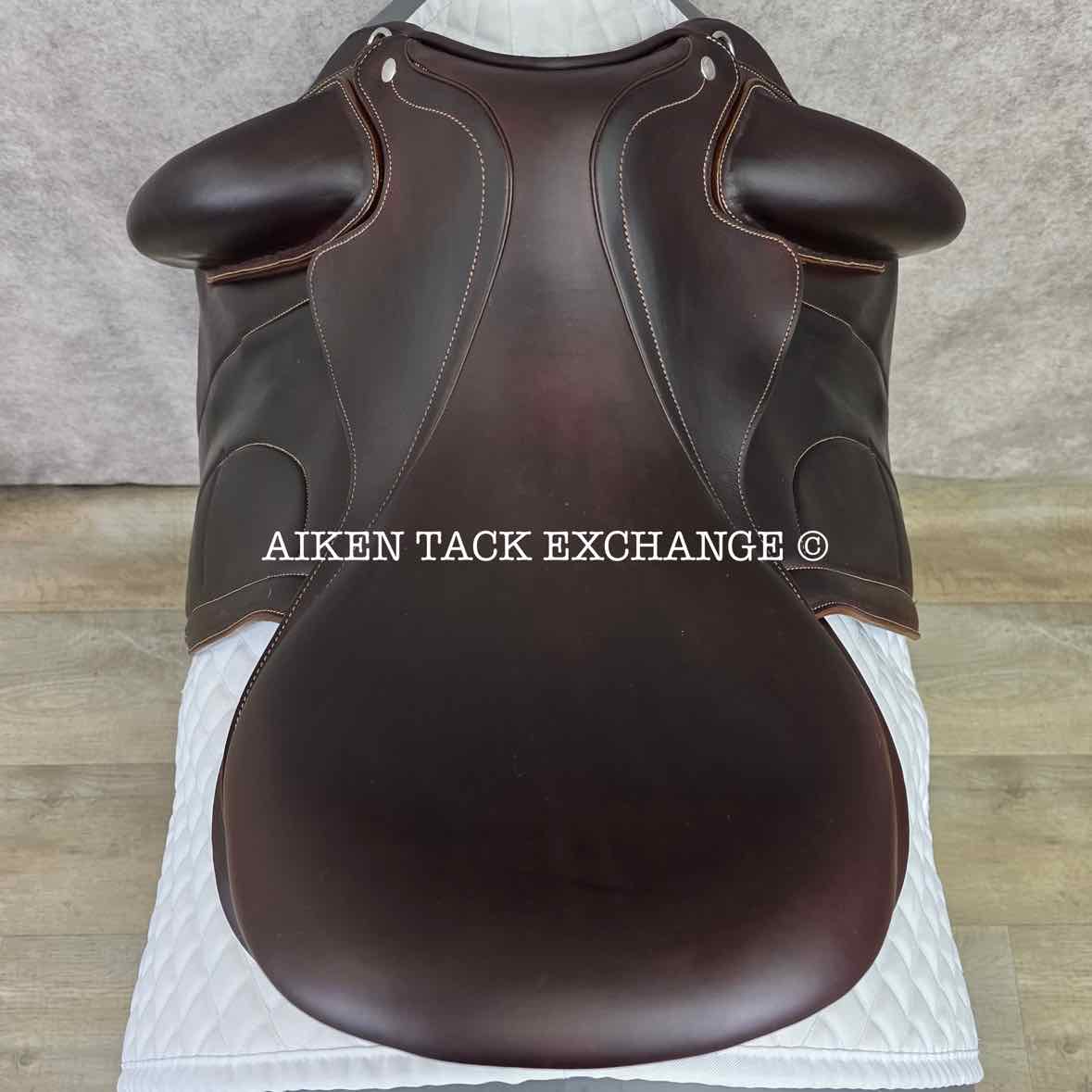 2022 Arion Monoflap Dressage Saddle, 18" Seat, 2A Flap, MW/W Tree, Foam Panels, Full Buffalo Leather