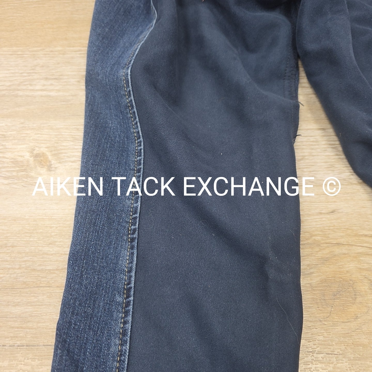 Goode Rider Denim Full Seat Breeches, Size 28