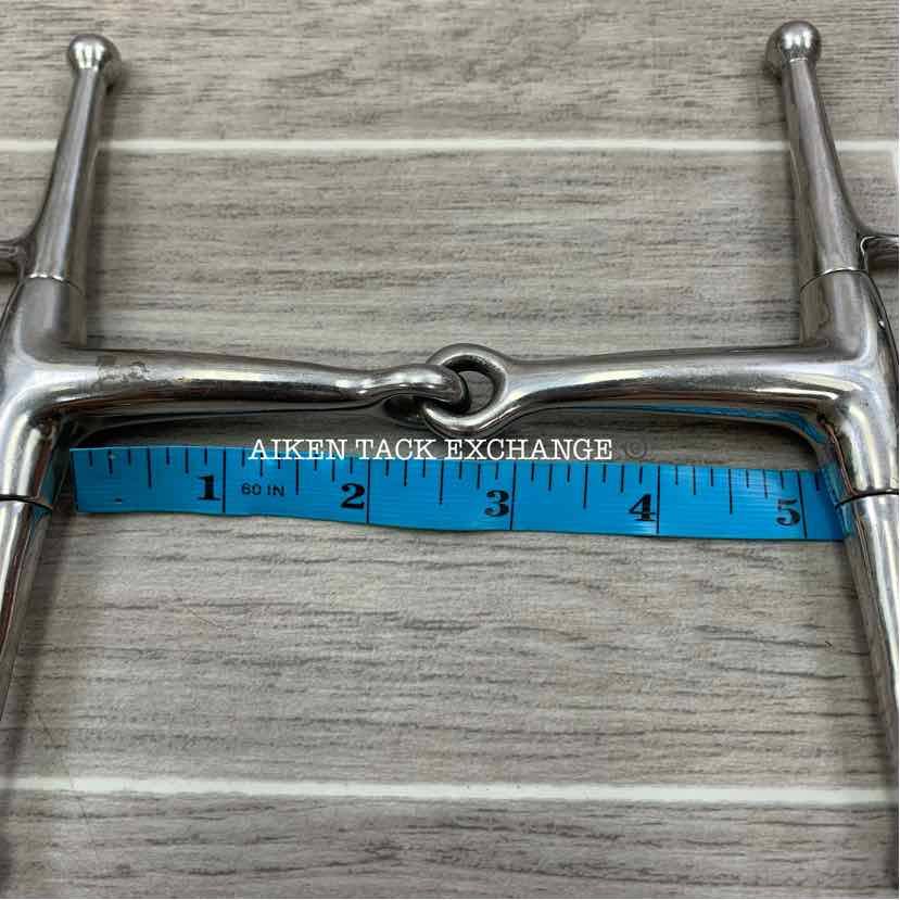 Stateline Tack Single Joint Full Cheek Bit 5"