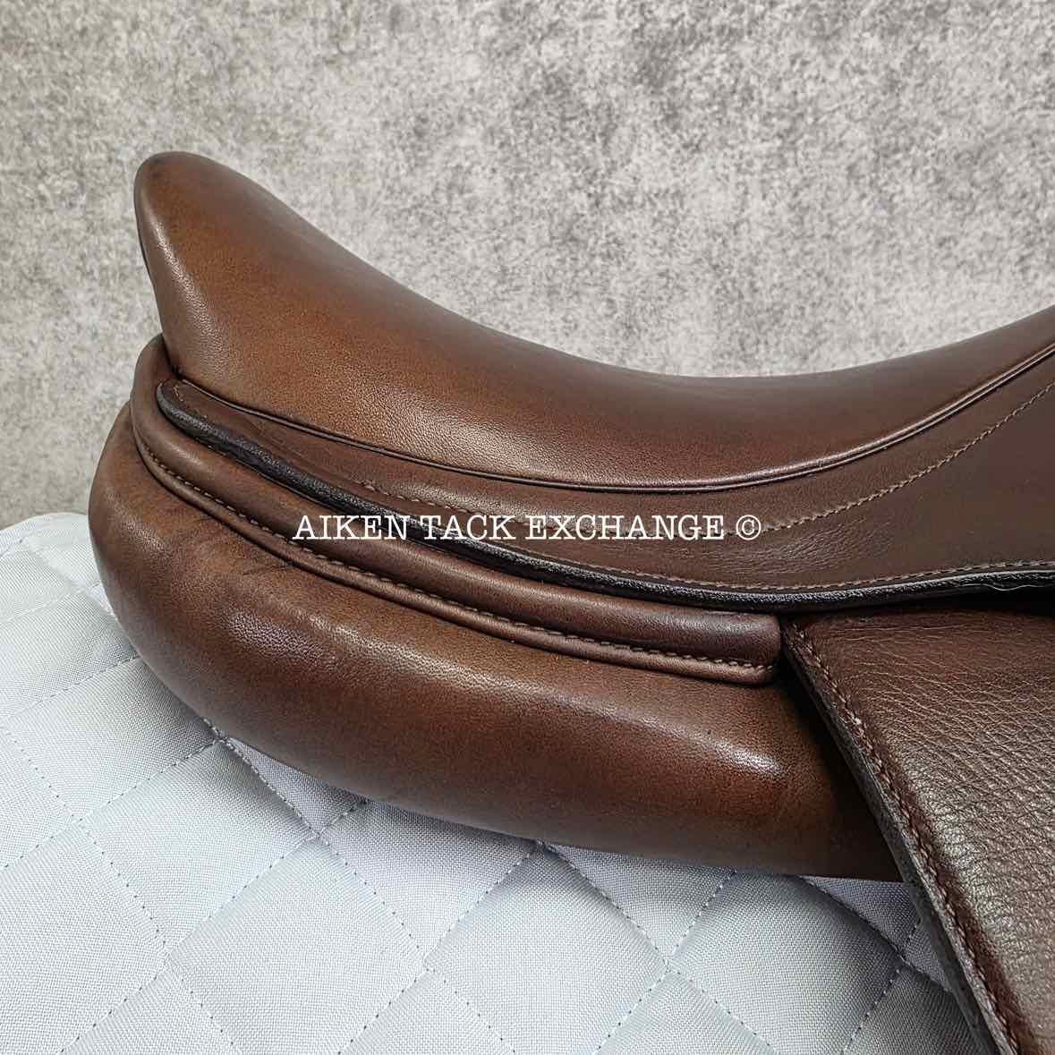Ovation Pony Close Contact Jump Saddle, 15" Seat, Adjustable Tree - XCH Changeable Gullet, Foam Panels