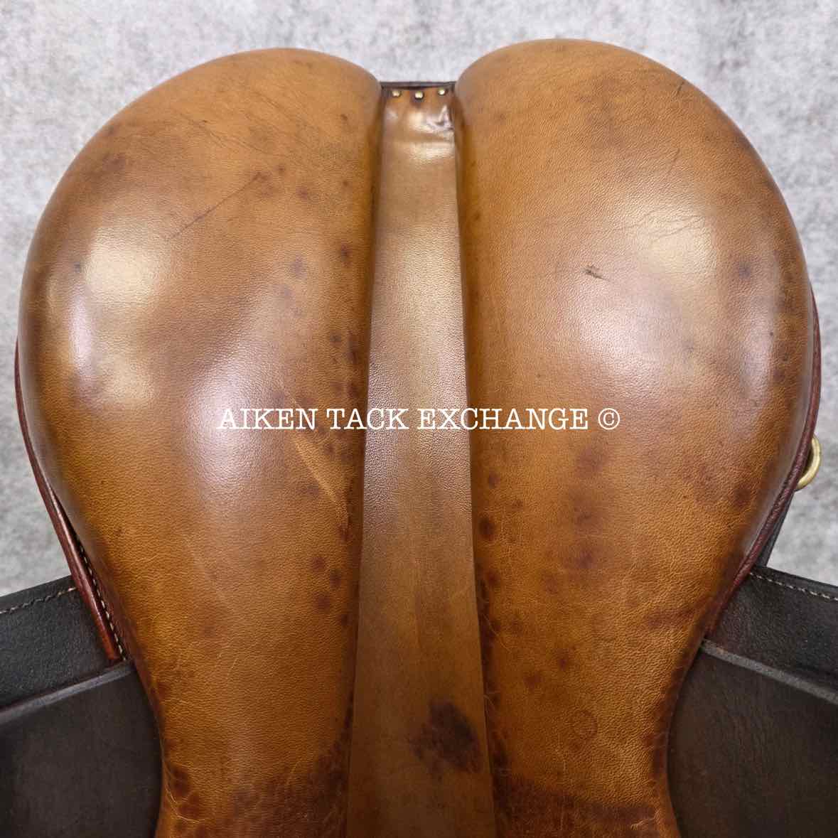 Crosby The Hampton Classic Close Contact Jump Saddle, 17" Seat, Medium Tree, Foam Panels