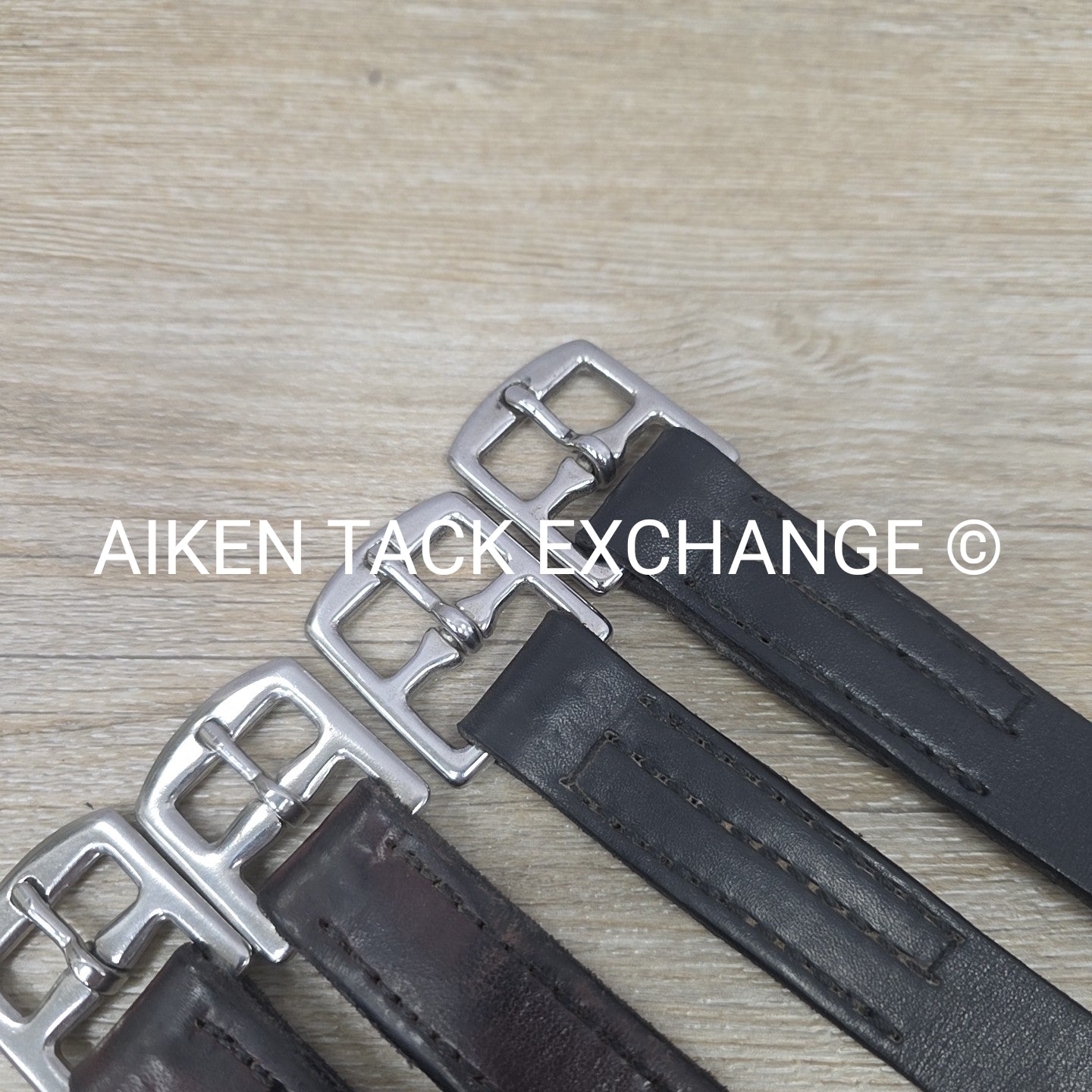 BARGAIN BUNDLE: Tory Leather & Perri's Stirrup Leathers, Black & Brown, 60"