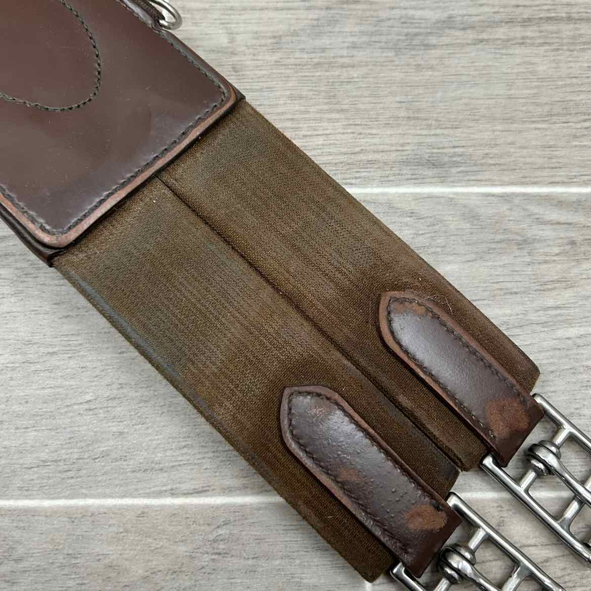 Total Saddle Fit Anatomic Shoulder RelieF Girth, Brown, 54"