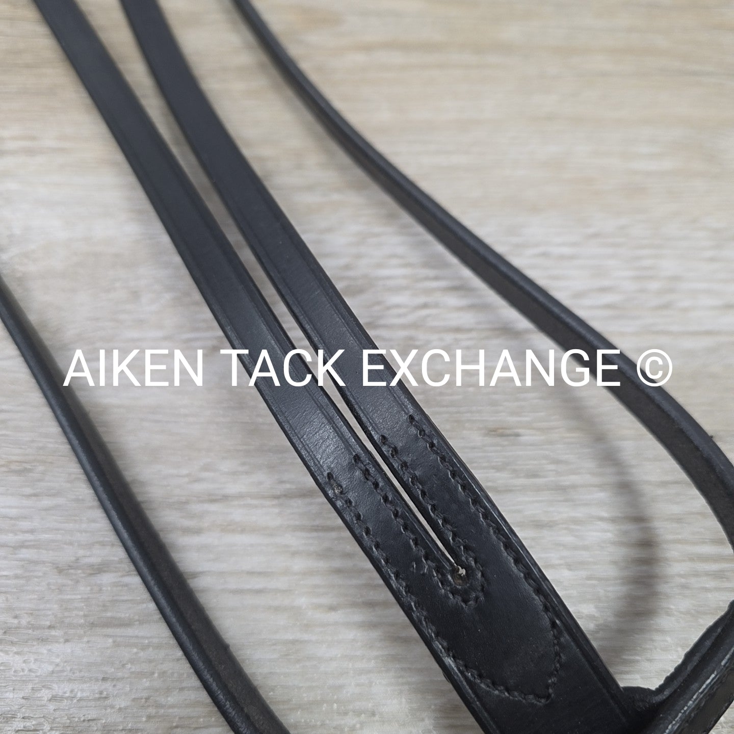 Plain Flat Running Martingale, Black, Size Full