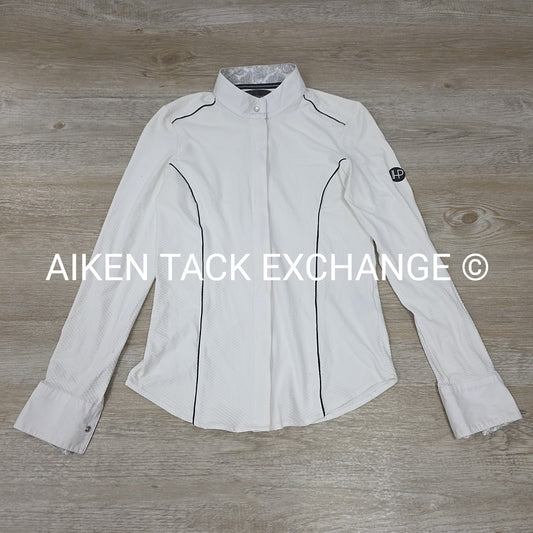 Horseware Platinum Ella Long Sleeve Show Shirt, Size Medium