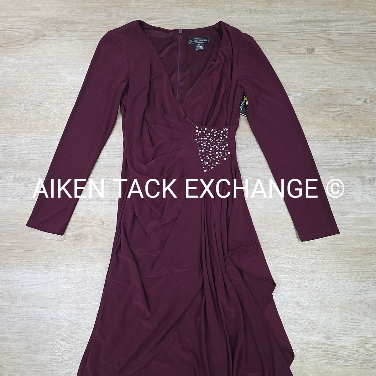 Jessica Howard Long Sleeve Dress, Size 6 Petite