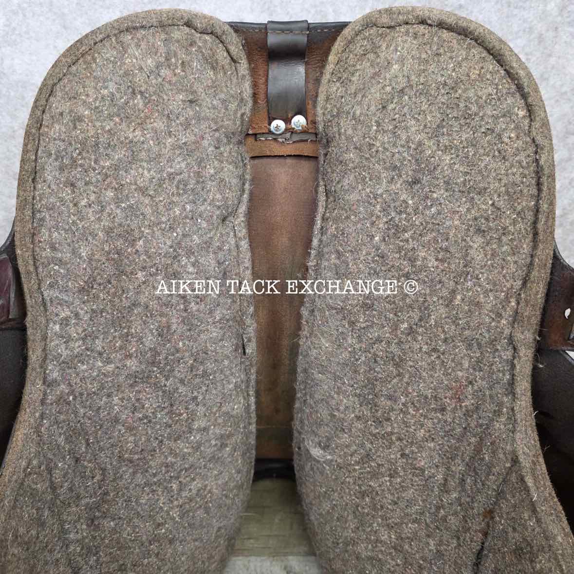 2005 Tucker 159 Endurance Trail Saddle, 16.5" Seat, Medium Tree - Semi QH Bars